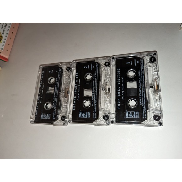 Vintage 1997 The Classic Pooh Treasury Vol 1  Hardcover Books 3 Cassettes - Picture 5 of 15